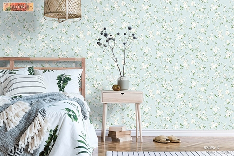 Giấy dán tường hoa Hàn Quốc Bloom 82095