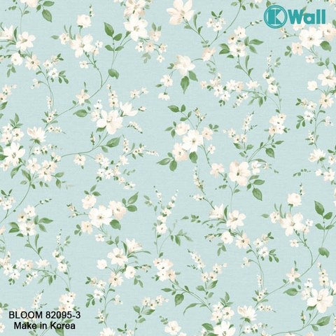 Giấy dán tường hoa Hàn Quốc Bloom 82095