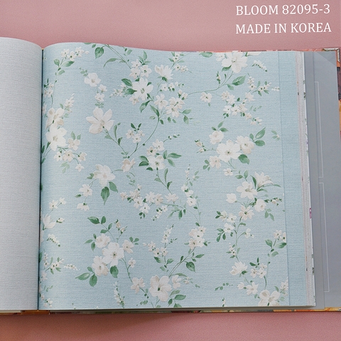 Giấy dán tường hoa Hàn Quốc Bloom 82095
