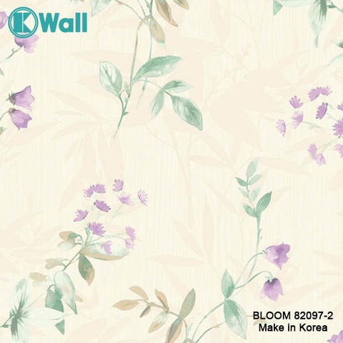 Giấy dán tường hoa Hàn Quốc Bloom 82097