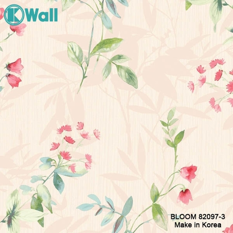 Giấy dán tường hoa Hàn Quốc Bloom 82097