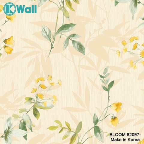 Giấy dán tường hoa Hàn Quốc Bloom 82097