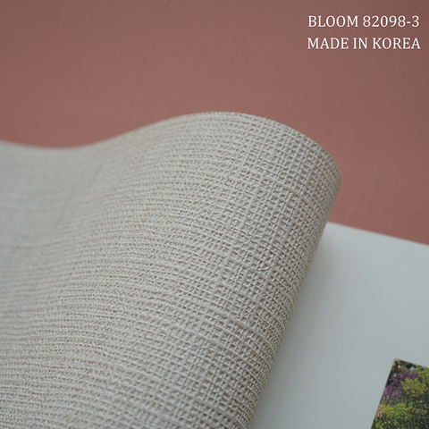Giấy dán tường trơn Hàn Quốc Bloom 82098