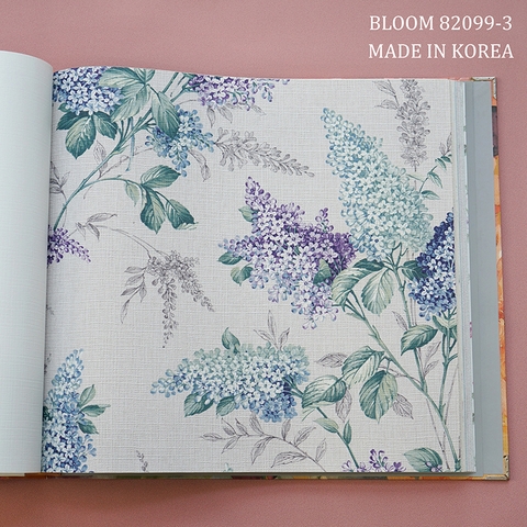 Giấy dán tường hoa Hàn Quốc Bloom 82099
