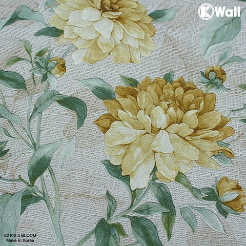 Giấy dán tường hoa Hàn Quốc Bloom 82100