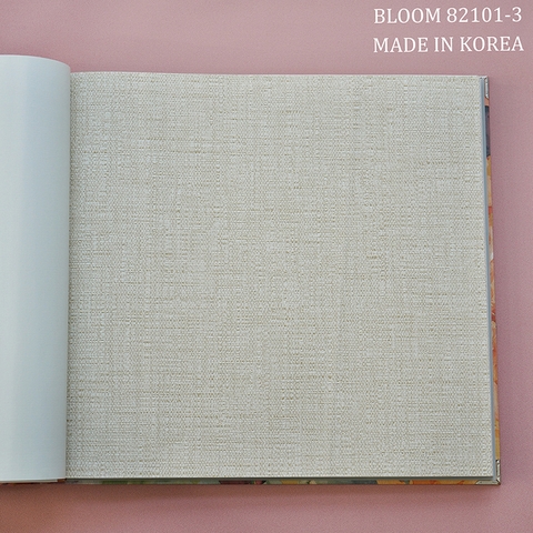 Giấy dán tường một màu Hàn Quốc Bloom 82101