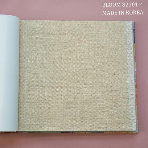 Giấy dán tường một màu Hàn Quốc Bloom 82101