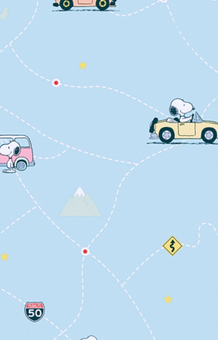 Giấy dán tường Hàn Quốc Peanust+ 83218-3