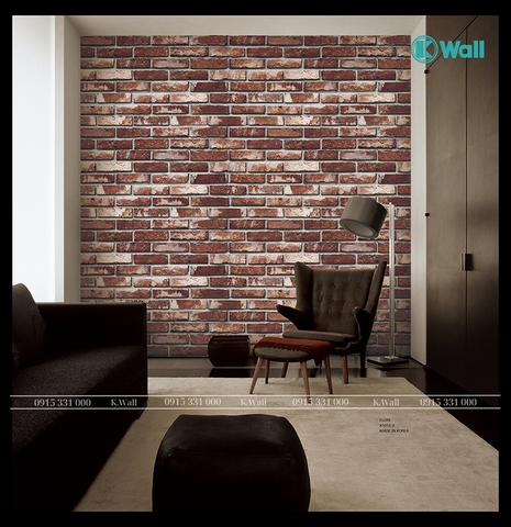 Giấy dán tường giả gạch Hàn Quốc Fiore 85051