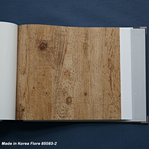 Giấy dán tường vân gỗ Hàn Quốc Fiore 85083