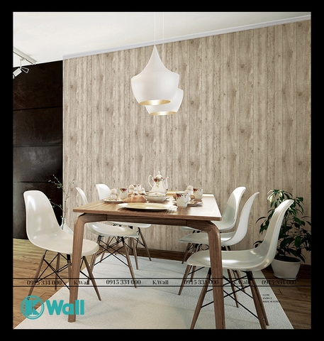 Giấy dán tường vân gỗ Hàn Quốc Fiore 85084