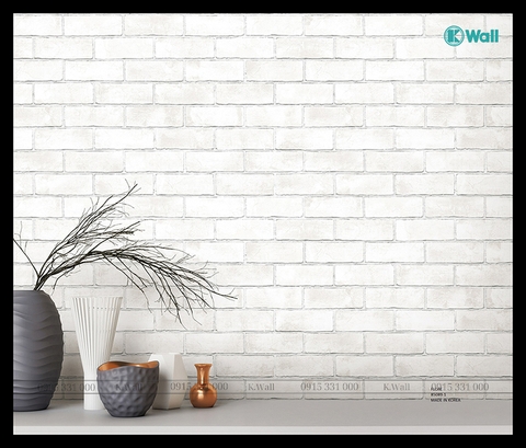 Giấy dán tường giả gạch Hàn Quốc Fiore 85089