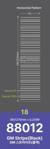 Phim cách nhiệt trang trí kính Hàn Quốc 88012