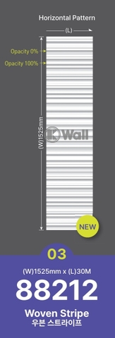 Phim cách nhiệt trang trí kính Hàn Quốc 88212