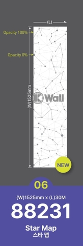 Phim cách nhiệt trang trí kính Hàn Quốc 88231