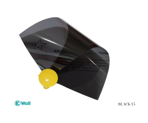 Phim cách nhiệt cửa kính Hàn Quốc Black 15