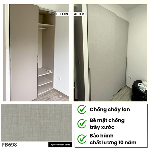 Phim dán nội thất cao cấp nhập khẩu Hàn Quốc FB698