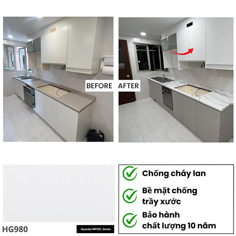 Phim dán nội thất cao cấp nhập khẩu Hàn Quốc HG980