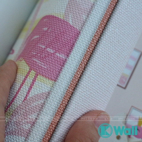 Giấy dán tường phòng bé gái Hàn Quốc Fiore 81163