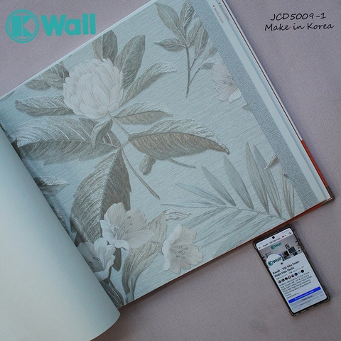 Giấy dán tường hoa Hàn Quốc Decortex JCD5009