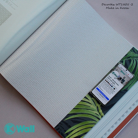 Giấy dán tường phòng ngủ Hàn Quốc Decortex WT1805