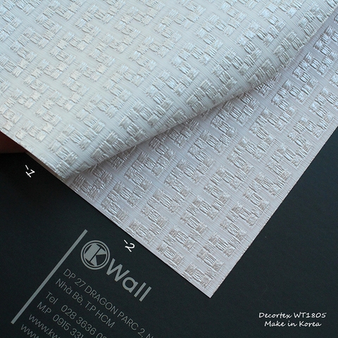 Giấy dán tường phòng ngủ Hàn Quốc Decortex WT1805