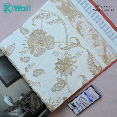 Giấy dán tường hoa văn Hàn Quốc Decortex JCD5004