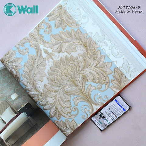 Giấy dán tường phòng ngủ Hàn Quốc Decortex JCD5006