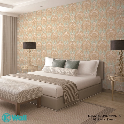 Giấy dán tường phòng ngủ Hàn Quốc Decortex JCD5006