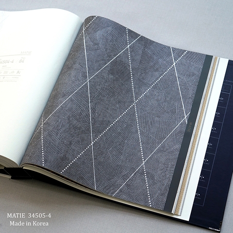 Giấy dán tường phòng ngũ Hàn Quốc Matie 34505