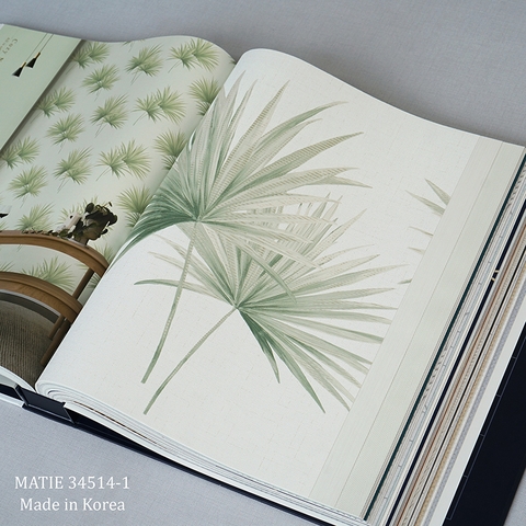 Giấy dán tường hoa Hàn Quốc Matie 34514