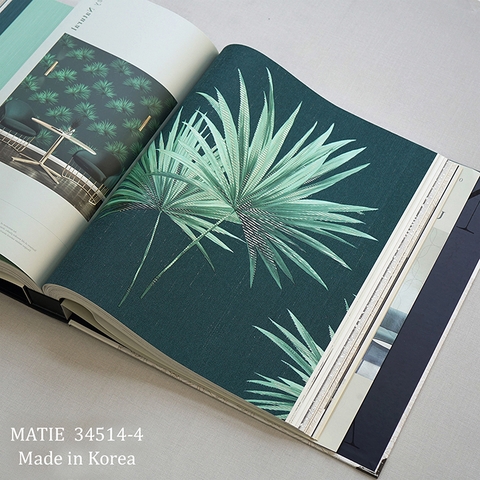 Giấy dán tường hoa Hàn Quốc Matie 34514