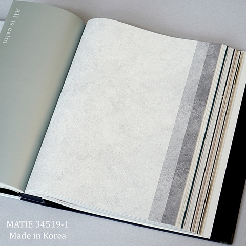 Giấy dán tường xi măng khách Hàn Quốc Matie 34519
