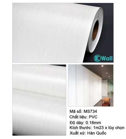 Phim dán nội thất cao cấp nhập khẩu Hàn Quốc MS734