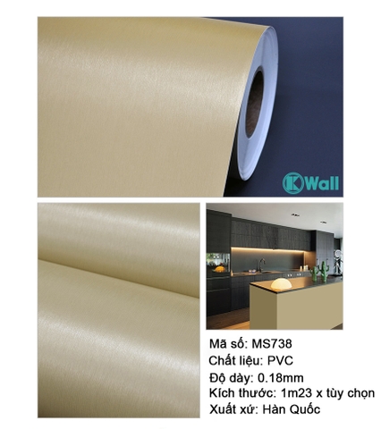 Phim dán nội thất cao cấp nhập khẩu Hàn Quốc MS738