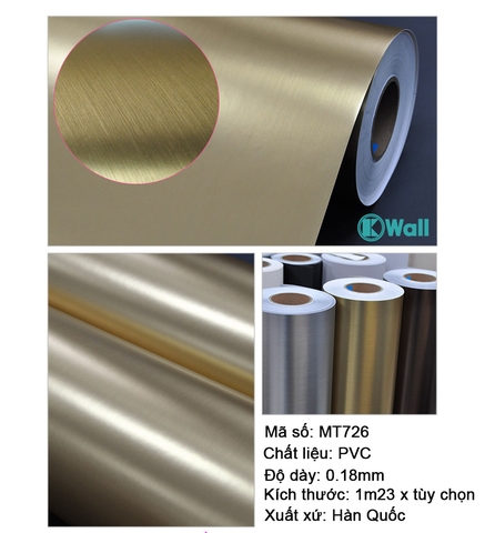 Phim dán nội thất cao cấp nhập khẩu Hàn Quốc MT726
