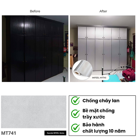 Phim dán nội thất cao cấp nhập khẩu Hàn Quốc MT741