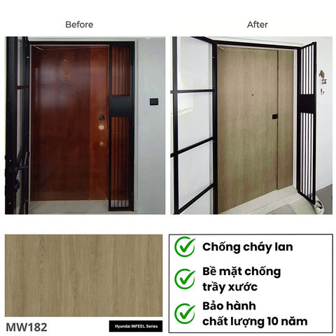 Phim dán nội thất cao cấp nhập khẩu Hàn Quốc MW182