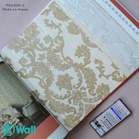 Giấy dán tường hoa Hàn Quốc Decortex PA1904