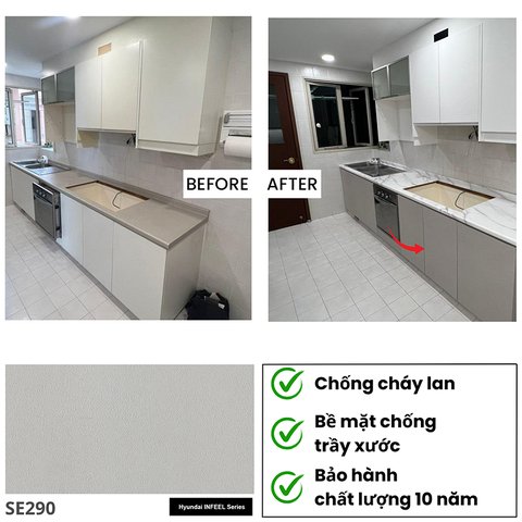 Phim dán nội thất cao cấp nhập khẩu Hàn Quốc SE290