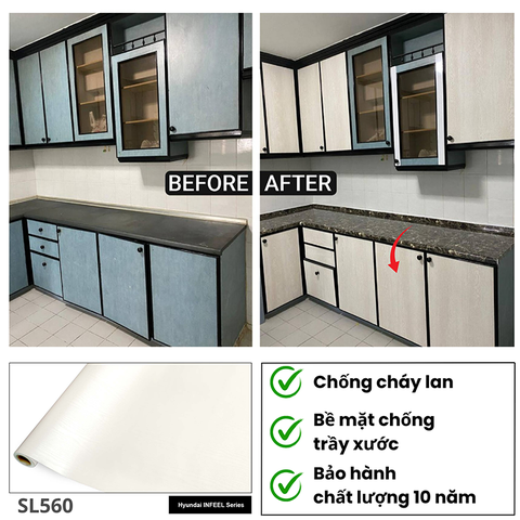 Phim dán nội thất cao cấp nhập khẩu Hàn Quốc SL560