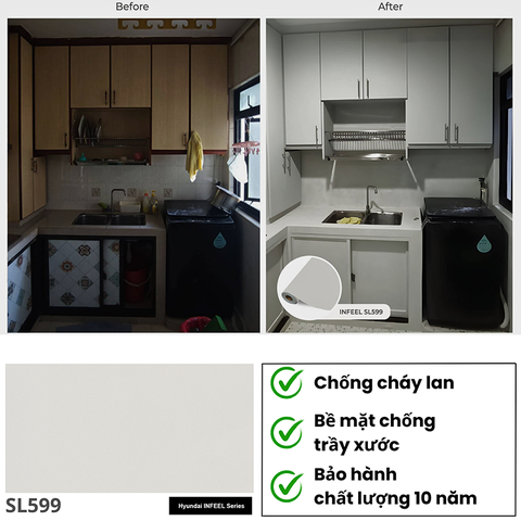 Phim dán nội thất cao cấp nhập khẩu Hàn Quốc SL599