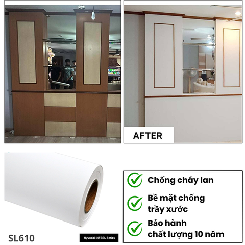 Phim dán nội thất cao cấp nhập khẩu Hàn Quốc SL610