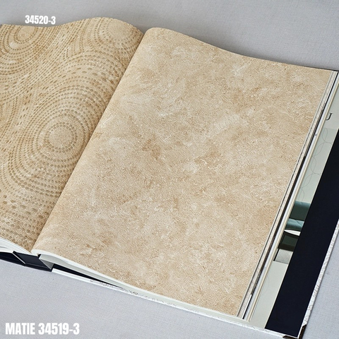Giấy dán tường xi măng khách Hàn Quốc Matie 34519