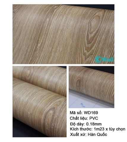 Phim dán nội thất cao cấp nhập khẩu Hàn Quốc WD169