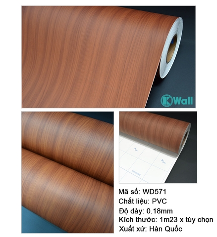 Phim dán nội thất cao cấp nhập khẩu Hàn Quốc WD571