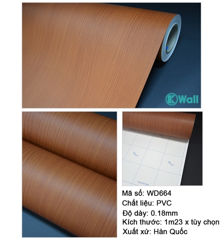 Phim dán nội thất cao cấp nhập khẩu Hàn Quốc WD664