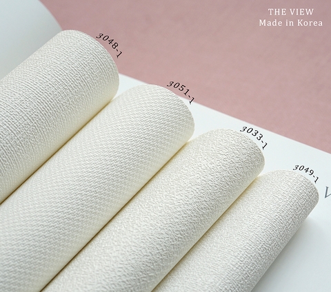 Giấy dán tường một màu Hàn Quốc The View 3051