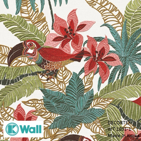 Giấy dán tường thiên nhiên Hàn Quốc Decortex WT1801