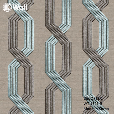 Giấy dán tường phòng khách Hàn Quốc Decortex WT1806